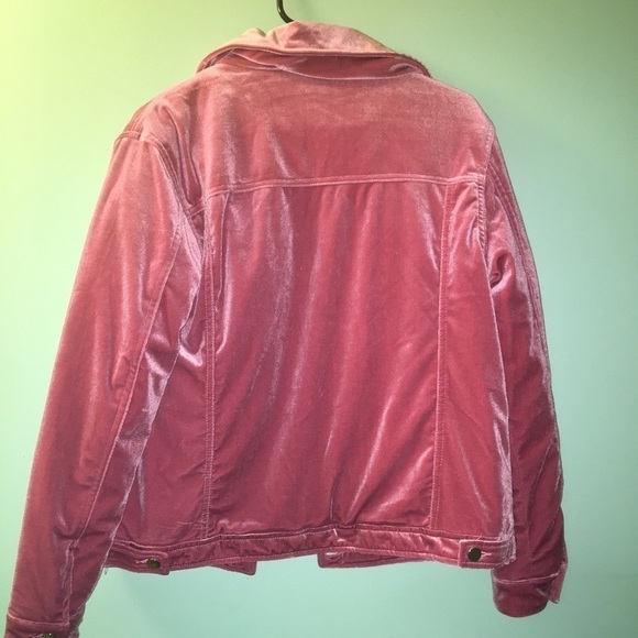 Velour bomber jacket - Picture 4 of 5